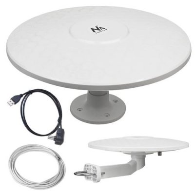 MACLEAN Antenne multidirectionnelle active de voiture DVL-T DVB-T2 HEVC