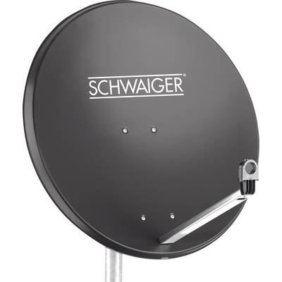SCHWAIGER Antenne SAT 80 cm  SPI996.1 R&eacute;flecteur: acier anthracite