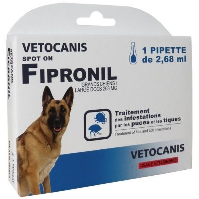 VETOCANIS Antiparasitaire Pour Chien  - La Boite