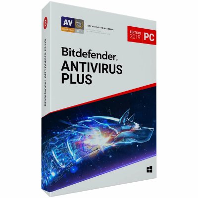 BITDEFENDER Antivirus  plus 2019 box 1an/1pc 5871