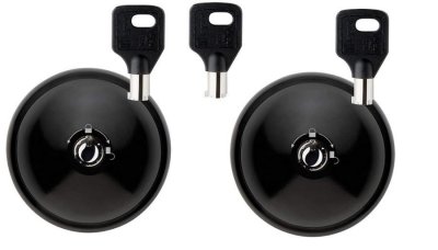 MERONI SERRATURE Antivol Avec Fermeture Automatique Ufo 3 Smart Duo Kit Double Pour Utilitaire