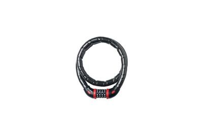 MASTER LOCK Antivol c&acirc;ble articul&eacute; Masterlock &agrave; combinaison 18 mm x 1m noir