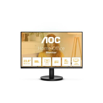 AOC  24B3HMA2 &eacute;cran plat de PC 60,5 cm (23.8"") 1920 x 1080 pixels Full HD LED Noir