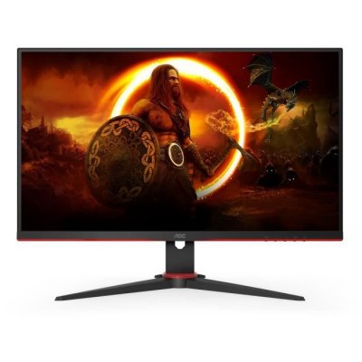 AOC  24G2SAE/BK 23.8"" Full HD 4 ms Noir, Rouge