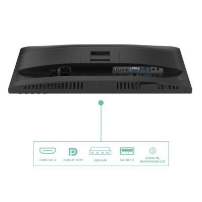 AOC  24P4U &eacute;cran plat de PC 60,5 cm (23.8 ) 1920 x 1080 pixels Full HD Noir - Neuf