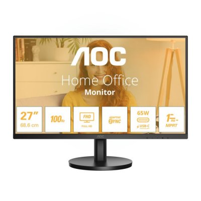 AOC  27B3CA2 &eacute;cran plat de PC 68.6 cm (27"") 1920 x 1080 pixels Full HD LED Noir
