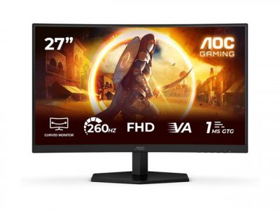 AOC  G4 C27g42ze Monitor Pc 68,6 Cm (27"") 1920 X 1080 Pixel Full Hd Lcd Nero, Rosso