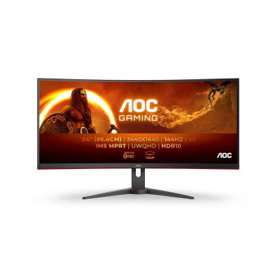 AOC  Gaming CU34G2XE - 34 inch WQHD Curved Gaming Monitor