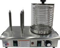  Appareil &agrave; Hot Dog Professionnel 3 plots - L2G - - Inox530 x290x400mm