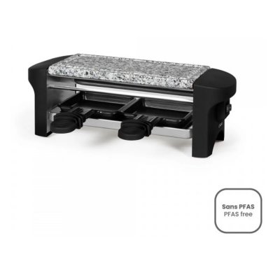 LIVOO Appareil &agrave; raclette 2 personnes