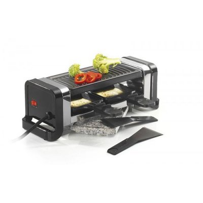 KITCHEN CHEF appareil &agrave; raclette 2 personnes 350w noir - gr202-350n 