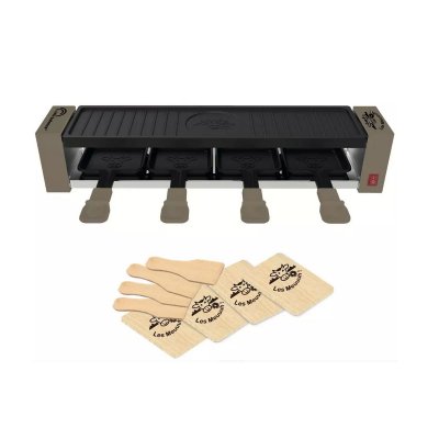 LITTLE BALANCE Appareil &agrave; raclette 4 personnes 800w 8944