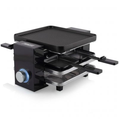 PRINCESS Appareil &agrave; raclette  Piano Black 4 01.162915.01.001