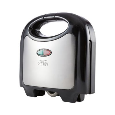 ADLER Appareil &agrave; sandwich croque monsieur AD 3015 - 850W - Anti adh&eacute;sif 