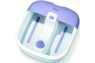 BEURER Appareil de baln&eacute;oth&eacute;rapie  pour les pieds FB12 Blanc et Violet 