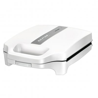 MPM Appareil &eacute;lectrique pour 4 sandwiches, plaques triangulaires anti-adh&eacute;sives 1600W  MOP-35 Blanco