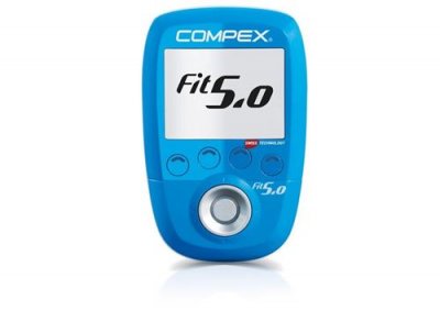 COMPEX Appareil &eacute;lectrostimulation  FIT 5.0 avec 4 modules Bleu