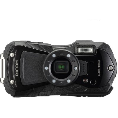 RICOH Appareil photo compact &eacute;tanche  WG-80 Noir 