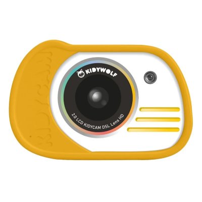 KIDYWOLF Appareil photo compact  Kidycam Orange Abricot 