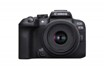 CANON Appareil photo hybride  EOS R10 + RF-S 18-45mm f/4.5-6.3 IS STM 