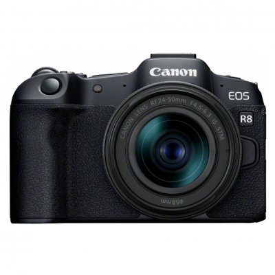 CANON Appareil photo hybride  EOS R8 + RF 24-50mm F/4.5-6.3 IS STM