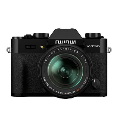 FUJIFILM Appareil photo hybride Fuji X-T30 II noir + XF 18-55mm f/2.8-4
