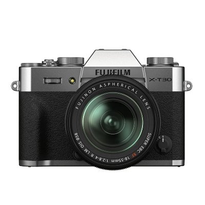 FUJIFILM Appareil photo hybride Fuji X-T30 II silver + XF 18-55mm f/2.8-4