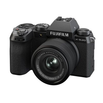FUJIFILM Appareil photo hybride  X-S20 + XC 15-45mm f/3.5-5.6 OIS PZ