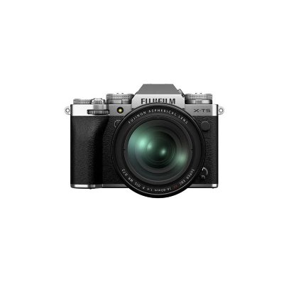 FUJIFILM Appareil photo hybride  X-T5 argent + XF 16-80mm f/4 R OIS WR 