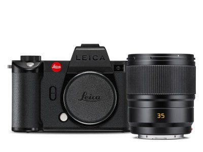 LEICA Appareil photo hybride  SL2-S + Summicron SL 35mm f/2 ASPH noir