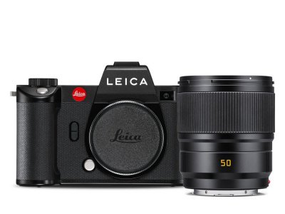 LEICA Appareil photo hybride  SL2 + Summicron SL 50mm f/2 ASPH noir