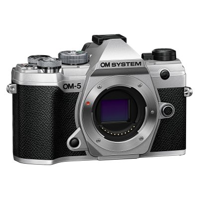 OM SYSTEM Appareil photo hybride  OM-5 boitier nu silver