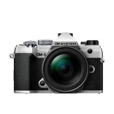 OM SYSTEM Appareil photo hybride  OM-5 silver + ED 12-45mm f/4 PRO