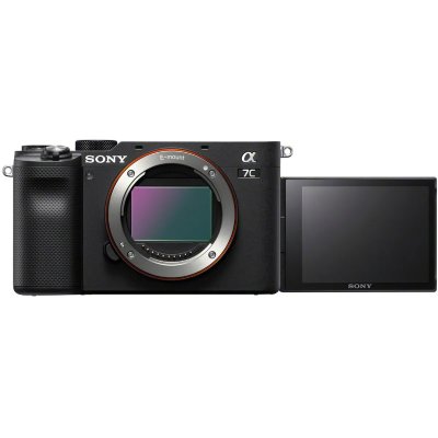 SONY Appareil Photo Hybride  Alpha A7C nu Noir 