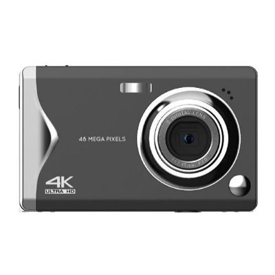 YONIS Appareil Photo Num&eacute;rique 4k Hd Autofocus &Eacute;cran Ips 3 Pouces Zoom 16x Noir Noir 