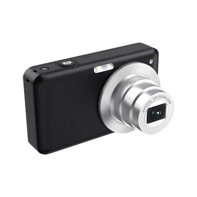 YONIS Appareil Photo Num&eacute;rique 4k Zoom Optique 6x &Eacute;cran 3 Pouces Wifi 32g Noir Noir 