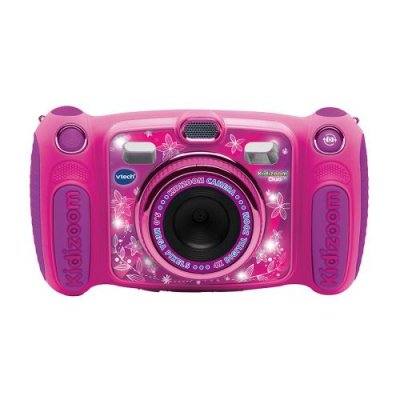 VTECH Appareil photo num&eacute;rique compact V-TECH KIDIZOOM DUO 5.0 ROSE