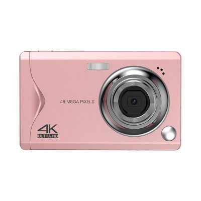  Appareil Photo Num&eacute;rique - NEOZHOU - 4K 48MP FHD - Zoom 16x - Ecran 3,0"" - Compact - Rose