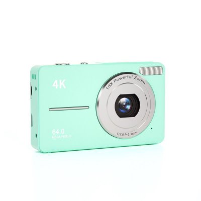  Appareil Photo Num&eacute;rique - NEOZHOU - 4K 48MP - Zoom 18x - Compact 2,8"" - Carte 32GB - Vert