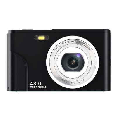  Appareil Photo Num&eacute;rique Preisku,48MP, Autofocus et &Eacute;cran HD-Noir
