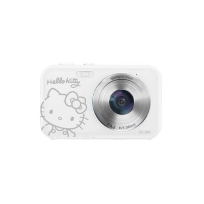 YASHICA Appareil photo num&eacute;rique  DZ100 Hello Kitty Blanc 