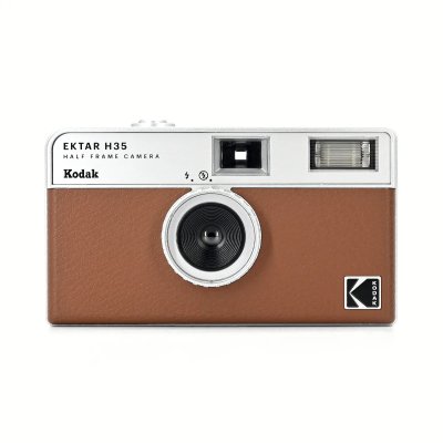 KODAK Appareil photo rechargeable  Ektar H35 35mm ""Demi-format"" - MARRON