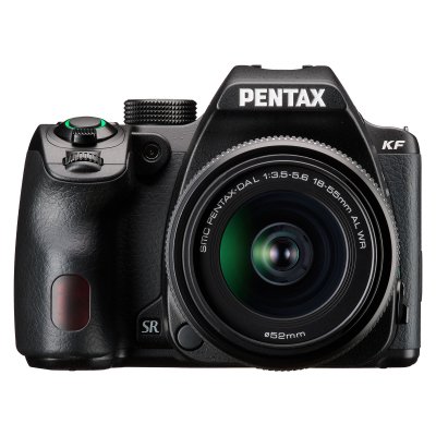 PENTAX Appareil photo reflex  KF + 18-55mm WR Noir 