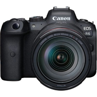 CANON Appareil photo sans miroir  EOS R6 avec objectif 24-105 mm f/4