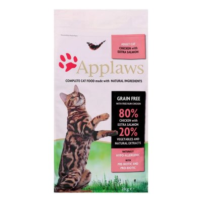 APPLAWS  Cat Adult Chicken With Salmon 2kg Cat Food Multicolore 2kg