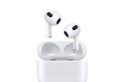 APPLER Apple Airpods 3 Blanc avec boitier de charge Reconditionn&eacute; Grade A+ Reborn 