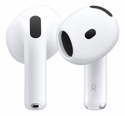 Apple AirPods 4 (2024) - &Eacute;couteurs sans fil - Blanc