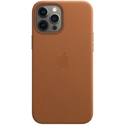 Apple APPLE iPhone 12 Pro Max Coque en cuir avec MagSafe - Brun Selle