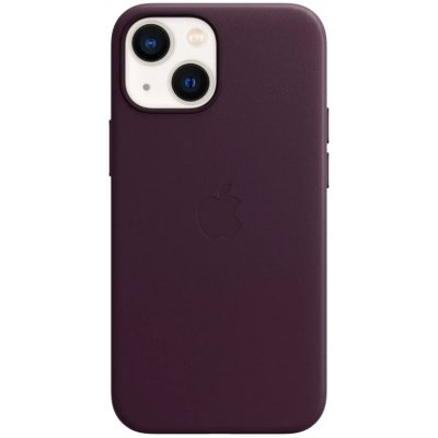 APPLE  Coque en cuir avec MagSafe (pour iPhone 13 mini) - Cerise Noire