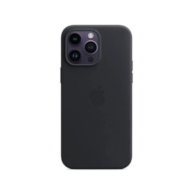 APPLE  Coque en cuir pour iPhone 14 Pro Max avec MagSafe - Minuit 